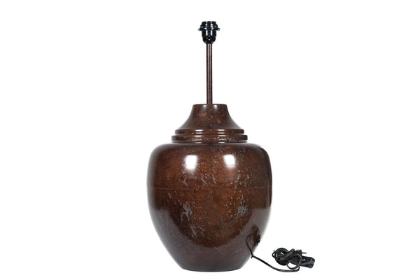 Charm Lampfot i metall, brun, 67 cm