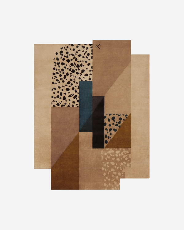 Art Deco 2 - 160 x 200 cm, Brown