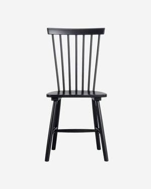 Wood H17 Pinnstol, Svart