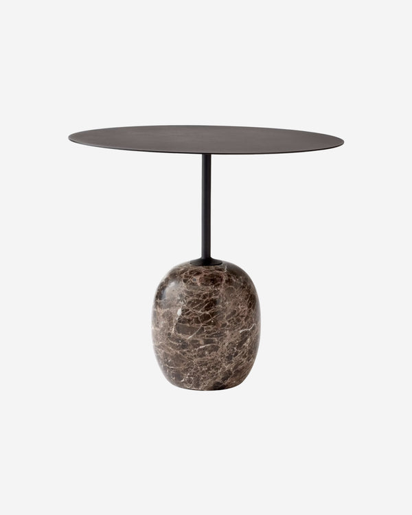 Lato LN9 Bord Oval, Warm Black