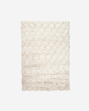 Amaze matta i ullblandning, offwhite 200 × 300 cm