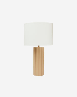 Solara bordslampa, beige 58 cm