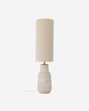 Linetta Golvlampa i stengods, vit, 113 cm