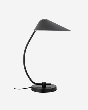 Nisella Bordslampa i metall, svart, 50 cm