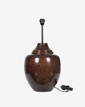 Charm Lampfot i metall, brun, 67 cm