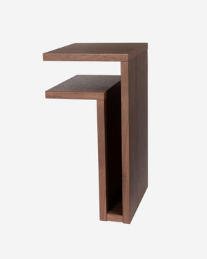 F-Shelf Vägghylla Vänster, Valnöt