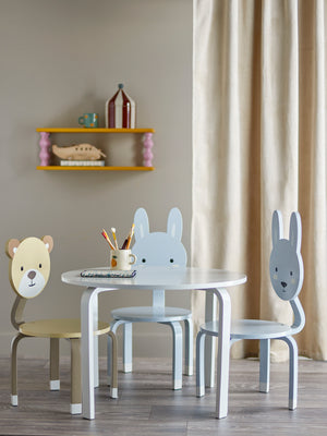 Marle Bord Runt i MDF Natur Ø65 cm – bild 7