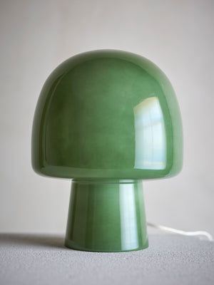 Paddy Bordslampa i glas, grön, 26,5 cm
