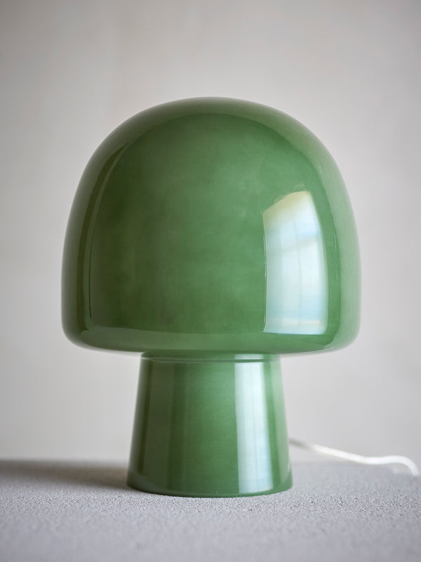 Paddy Bordslampa i glas, grön, 26,5 cm