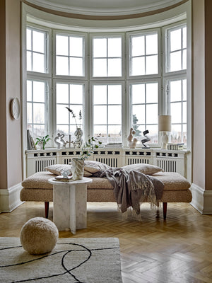 Viga Bomullsmatta, vit, 120 × 180 cm