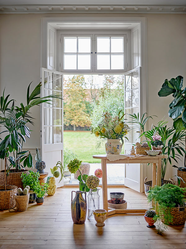 Serrone Konsolbord i Gummiträ Natur 100 × 35 cm – bild 5