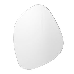 Aimie Väggspegel i Glas Silver 56 × 70 cm