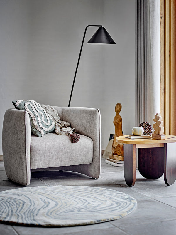 Bacio Fåtölj i Återvunnen polyester Natur – bild 7