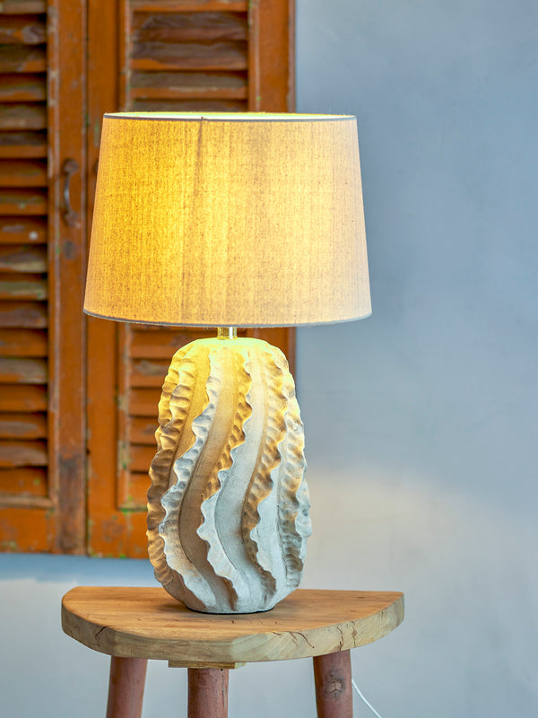 Natika Bordslampa i stengods, natur, 64 cm