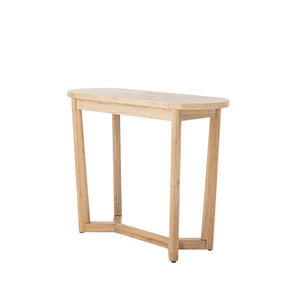 Serrone Konsolbord i Gummiträ Natur 100 × 35 cm – bild 3