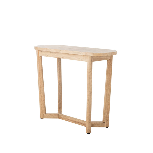 Serrone Konsolbord i Gummiträ Natur 100 × 35 cm – bild 3