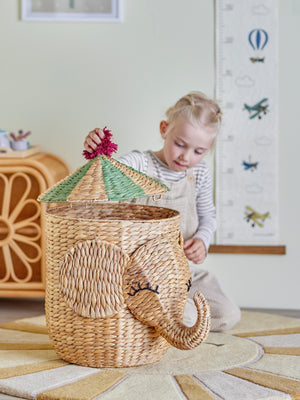 Bobo Korg med lock i Vattenhyacint Natur – bild 4