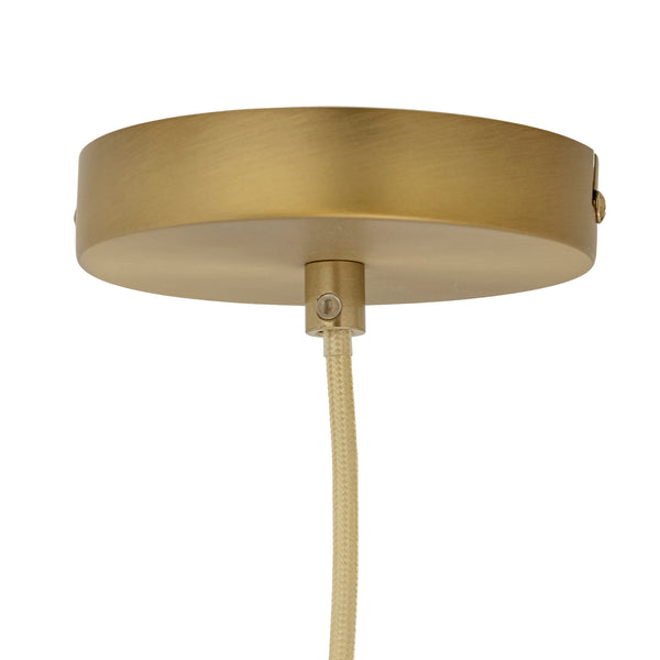 Azizi Taklampa i Glas Brun Ø30 cm – bild 2