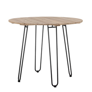 Molito Matbord Runt i Teak Natur Ø90 cm