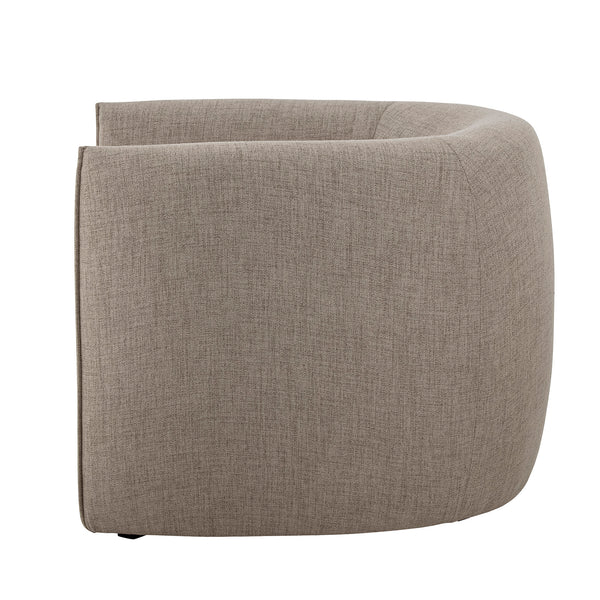 Bacio Fåtölj i Återvunnen polyester Natur – bild 4