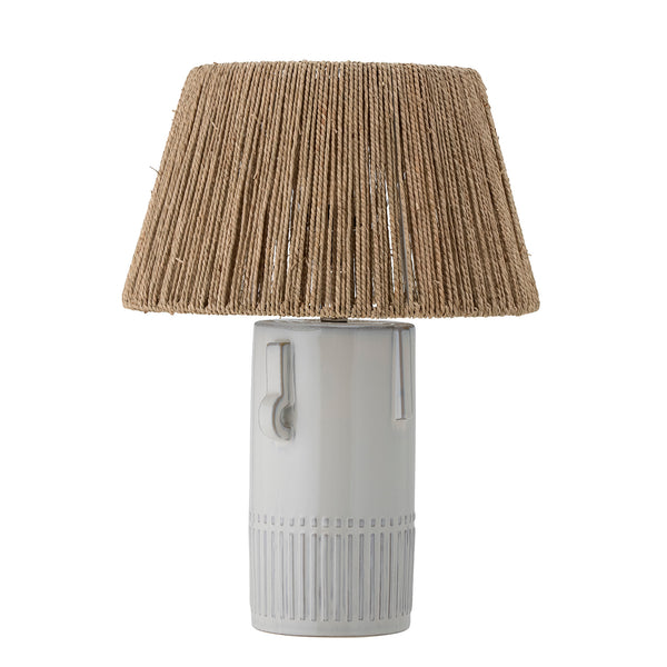 Rama Bordslampa i stengods, vit - 66 cm
