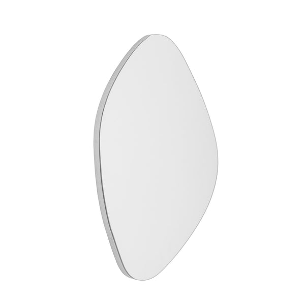 Aimie Väggspegel i Glas Silver 56 × 70 cm