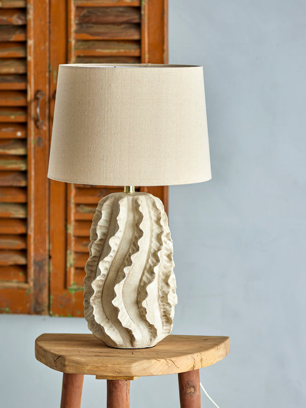 Natika Bordslampa i stengods, natur, 64 cm