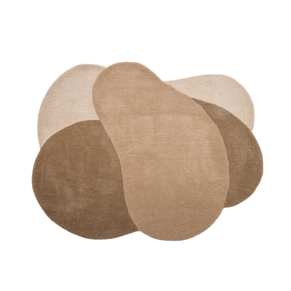 Denton Matta i Ull Brun 140 × 110 cm