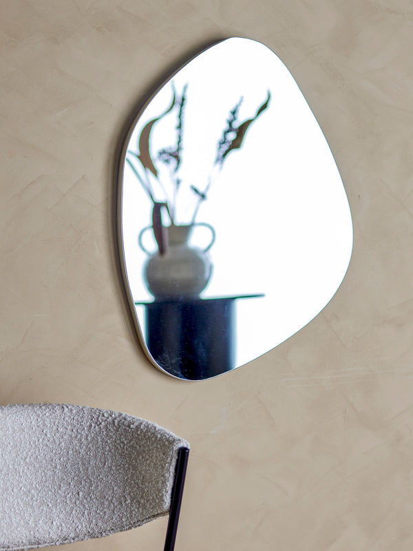Aimie Väggspegel i Glas Silver 56 × 70 cm – bild 3